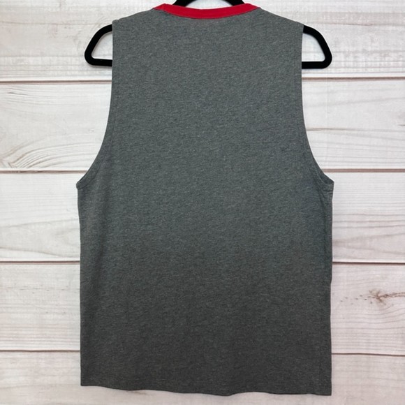 VINTAGE NIKE Orange Tag Cut Off T-Shirt 70's/80's, Size M - Picture 5 of 5